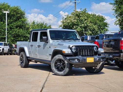 Silver Zynith Clearcoat 2022 Jeep Gladiator Sport