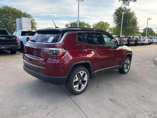 Velvet Red Pearlcoat 2021 Jeep Compass Limited