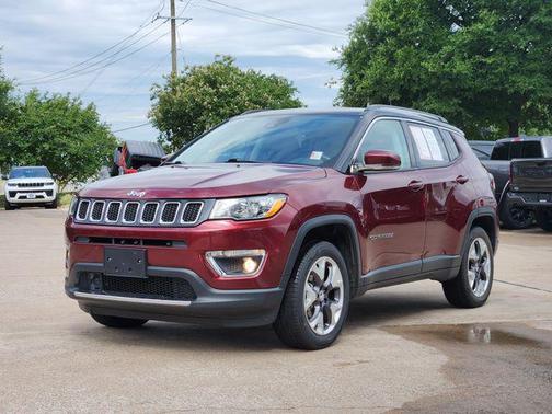 Velvet Red Pearlcoat 2021 Jeep Compass Limited