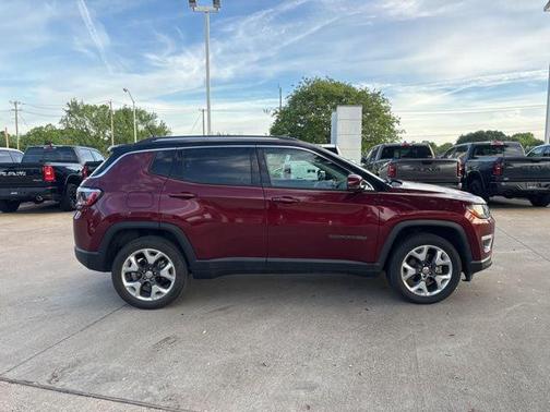 Velvet Red Pearlcoat 2021 Jeep Compass Limited