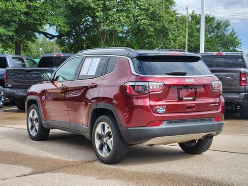Velvet Red Pearlcoat 2021 Jeep Compass Limited