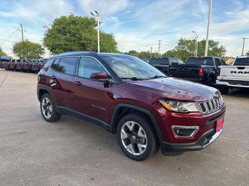 Velvet Red Pearlcoat 2021 Jeep Compass Limited