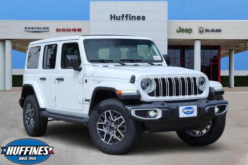 bright white clearcoat 2026 Jeep Wrangler 4-Door Sahara 4x4