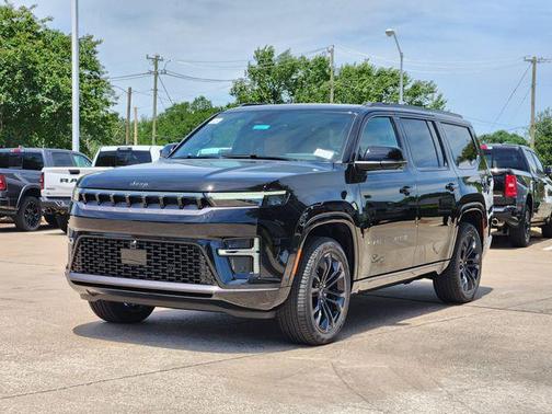 High Gloss Black 2026 Jeep Grand Wagoneer Summit Reserve 4x4
