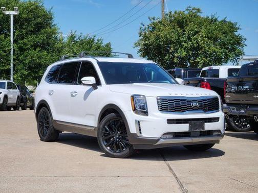 Glacial White Pearl 2021 Kia Telluride SX