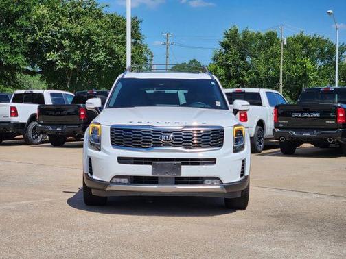 Glacial White Pearl 2021 Kia Telluride SX