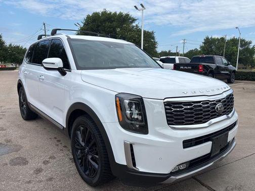 Glacial White Pearl 2021 Kia Telluride SX