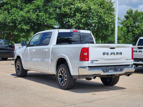Bright White Clearcoat 2025 RAM 1500 Laramie