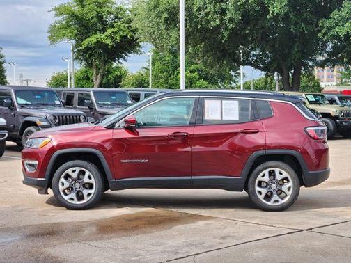 Velvet Red Pearlcoat 2021 Jeep Compass Limited