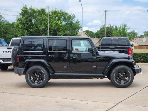 Black Clearcoat 2015 Jeep Wrangler Unlimited Altitude