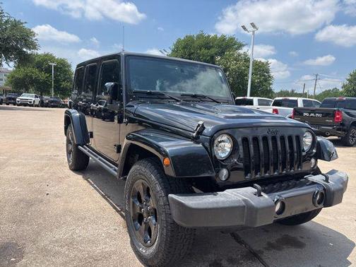 Black Clearcoat 2015 Jeep Wrangler Unlimited Altitude