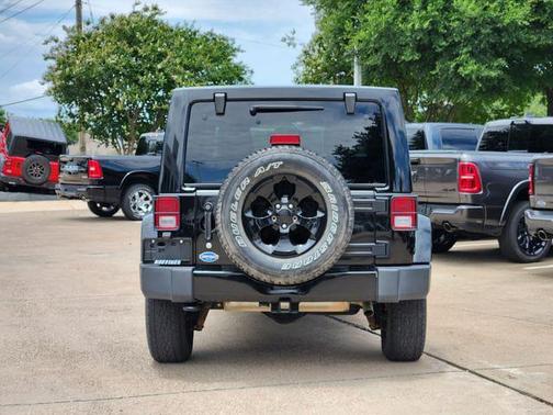 Black Clearcoat 2015 Jeep Wrangler Unlimited Altitude