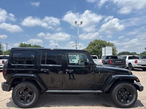 Black Clearcoat 2015 Jeep Wrangler Unlimited Altitude
