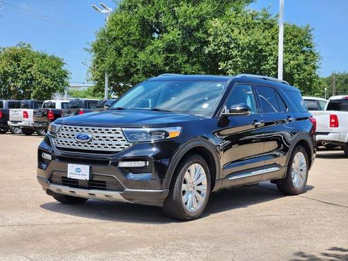 Agate Black Metallic 2022 Ford Explorer Limited