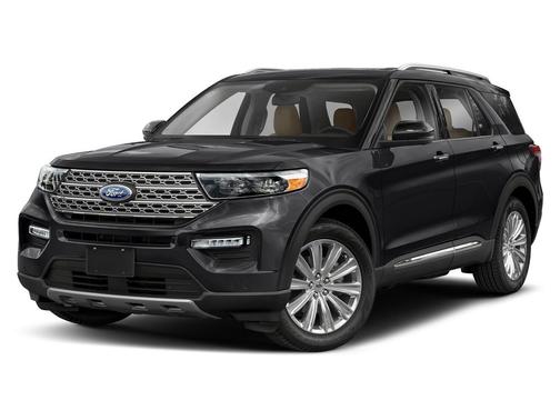 Agate Black Metallic 2022 Ford Explorer Limited