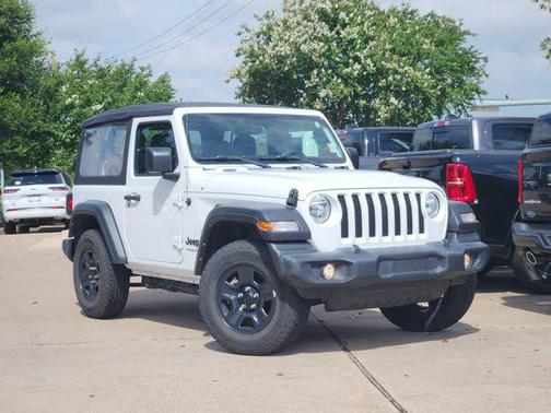 Bright White 2022 Jeep Wrangler Sport