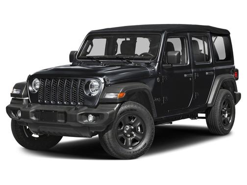 Black Clearcoat 2024 Jeep Wrangler Sport