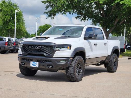 Bright White Clearcoat 2026 RAM 1500 RHO Crew Cab 4x4 5'7' Box