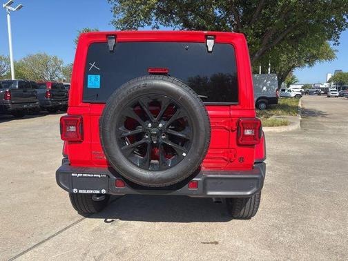Firecracker Red Clearcoat 2025 Jeep Wrangler 4xe Sahara