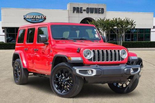 Firecracker Red Clearcoat 2025 Jeep Wrangler 4xe Sahara