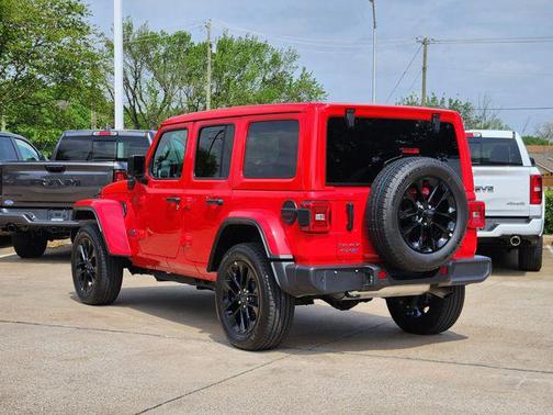 Firecracker Red Clearcoat 2025 Jeep Wrangler 4xe Sahara