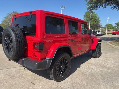 Firecracker Red Clearcoat 2025 Jeep Wrangler 4xe Sahara