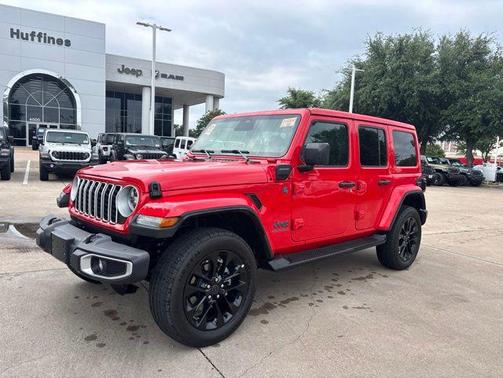 Firecracker Red 2025 Jeep Wrangler 4xe Sahara