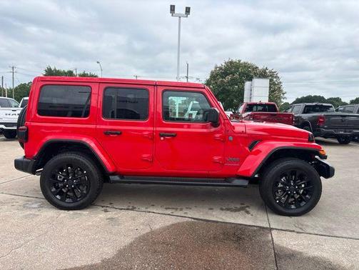 Firecracker Red 2025 Jeep Wrangler 4xe Sahara