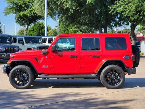 Firecracker Red 2025 Jeep Wrangler 4xe Sahara