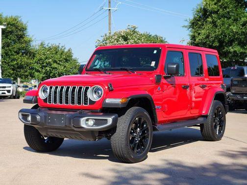 Firecracker Red 2025 Jeep Wrangler 4xe Sahara