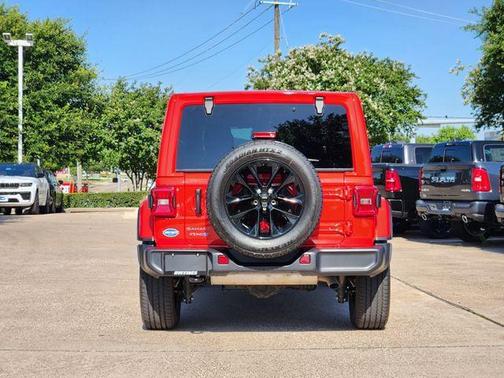 Firecracker Red 2025 Jeep Wrangler 4xe Sahara