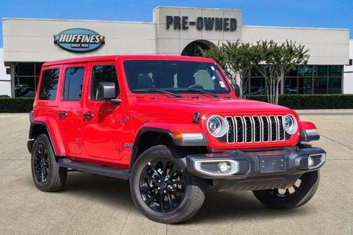 Firecracker Red 2025 Jeep Wrangler 4xe Sahara