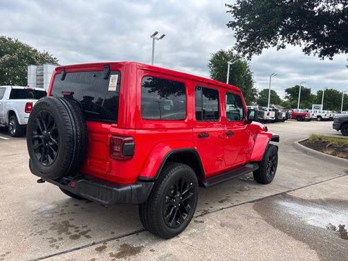 Firecracker Red 2025 Jeep Wrangler 4xe Sahara