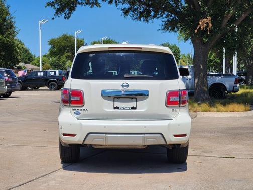 Pearl White 2017 Nissan Armada SL