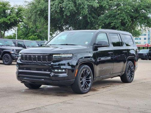 Diamond Black Crystal Pearlcoat 2024 Jeep Grand Wagoneer Series III Obsidian 4x4