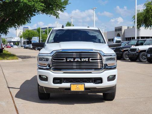 Bright White Clearcoat 2024 RAM 2500 Laramie Crew Cab 4x4 6'4' Box