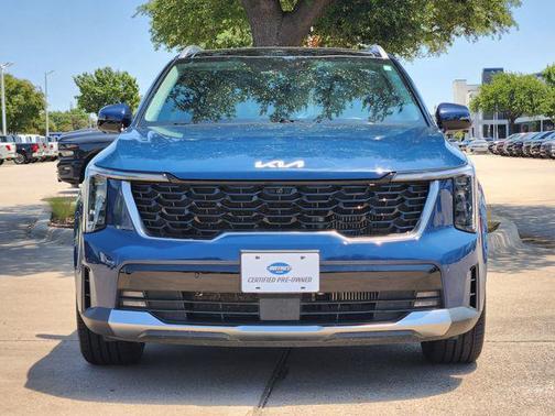 Midnight Lake Blue 2024 Kia Sorento SX