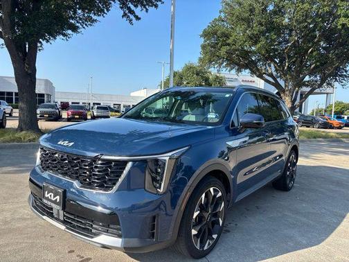 Midnight Lake Blue 2024 Kia Sorento SX