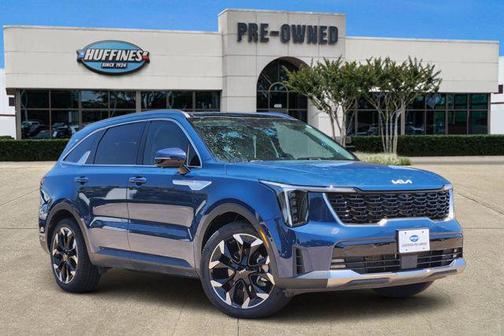Midnight Lake Blue 2024 Kia Sorento SX