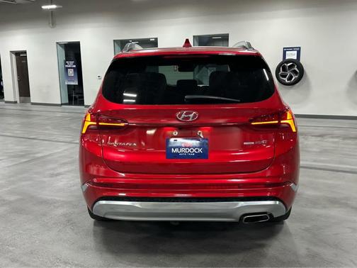 Calypso Red 2021 Hyundai SANTA FE Calligraphy