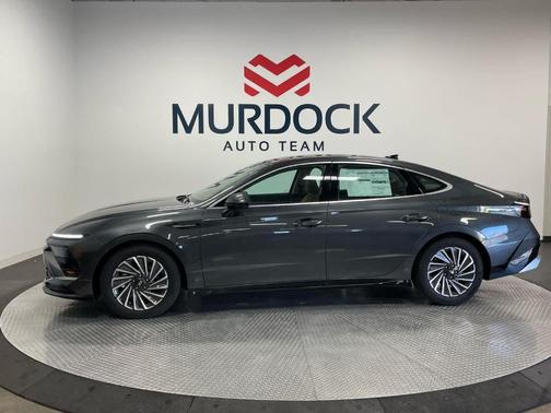 Portofino Gray 2026 Hyundai SONATA Hybrid Limited