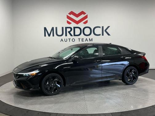 Black 2026 Hyundai ELANTRA HEV SEL