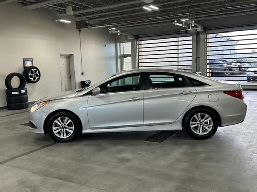 Radiant Silver Metallic 2014 Hyundai SONATA GLS
