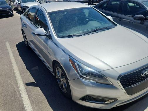 Starlight Silver 2016 Hyundai SONATA Hybrid Limited