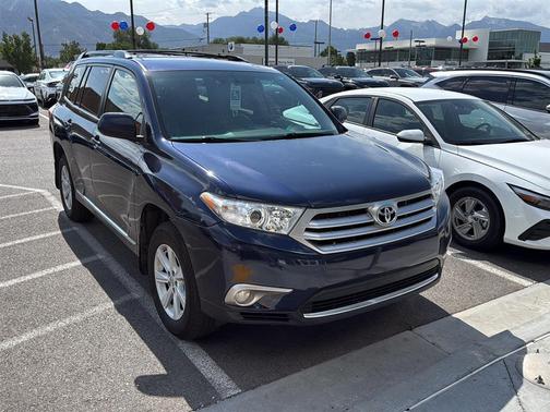 Nautical Blue Metallic 2013 Toyota Highlander Base Plus