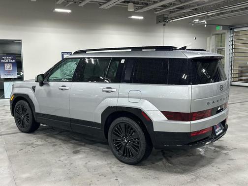 Shimmering Silver 2026 Hyundai SANTA FE HEV Calligraphy