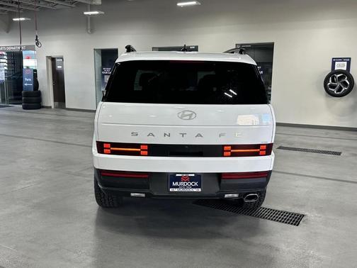White 2025 Hyundai SANTA FE SEL