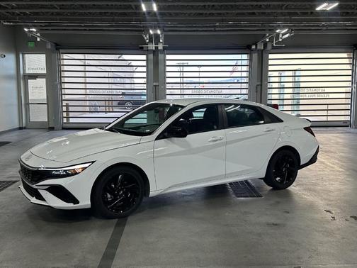 White 2026 Hyundai ELANTRA SEL Sport