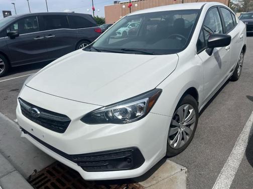 Crystal White Pearl 2023 Subaru Impreza Base