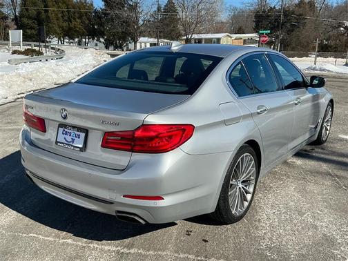 Silver 2017 BMW 540 xDrive